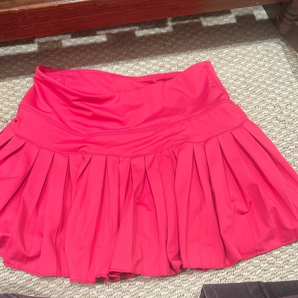 Goldhinge Chic Pink Mini Skirt